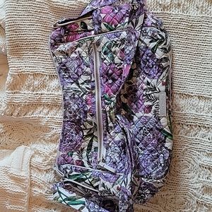 VERA BRADLEY LAVENDER MEADOW messenger bag